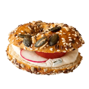 Granola Laugenring Frischkäse