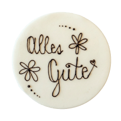 Dekor Schild gross "Alles Gute"