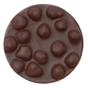 Petite Plaque Noisettes Noir 60g